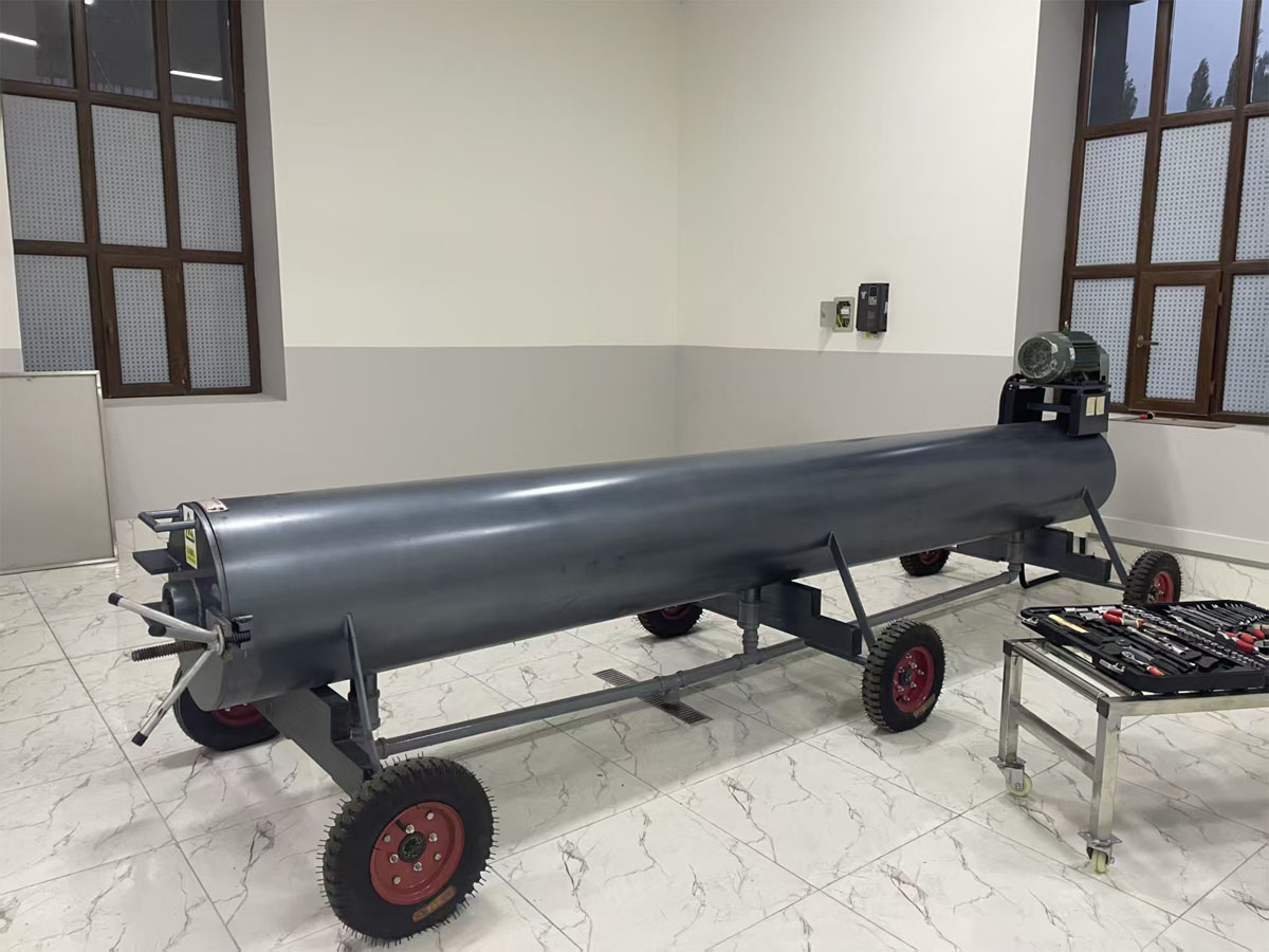 Fully automatic carpet dehydrating machine